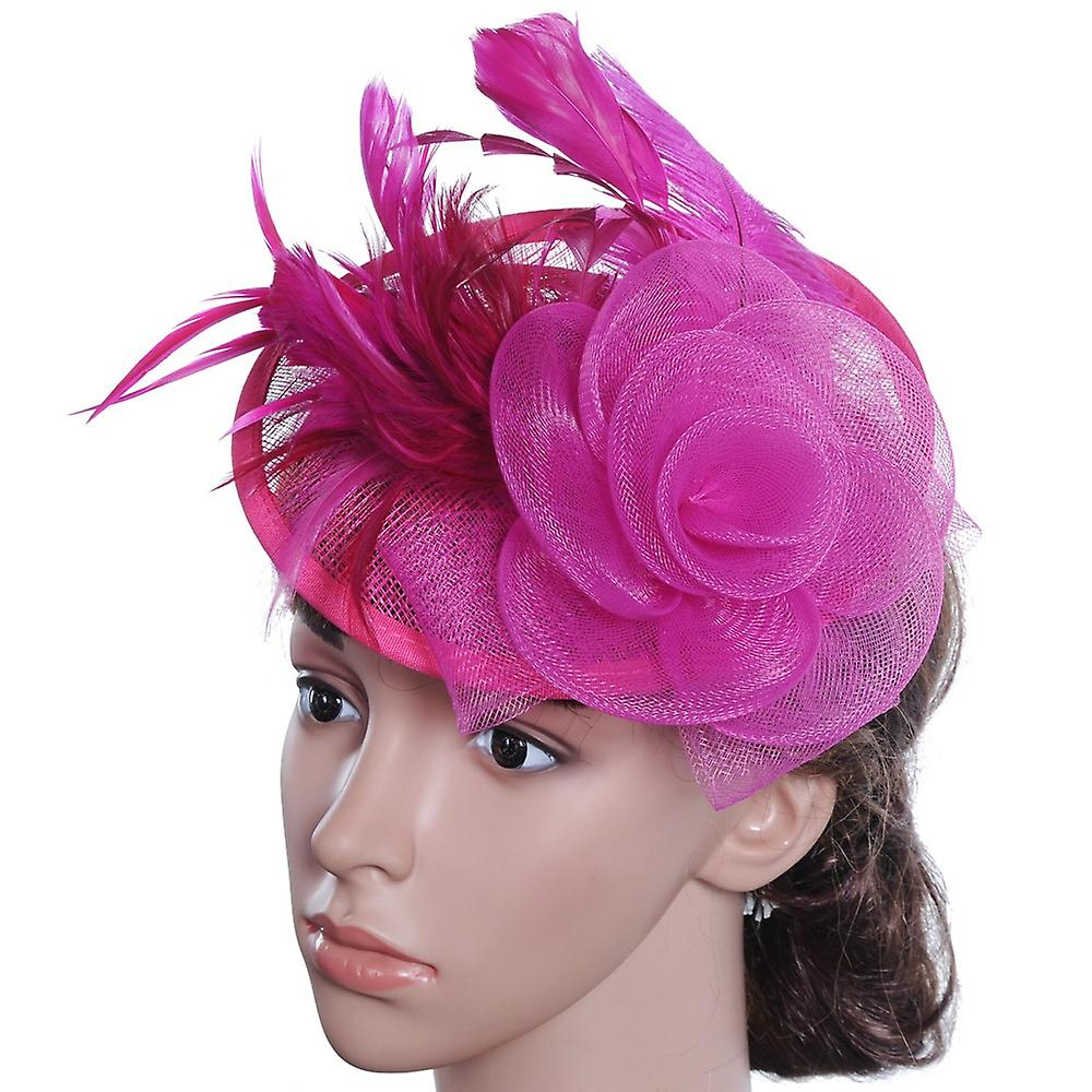 Foto 2 pulgar | Sombrero Fascinator De Moda Huoguo Para Fiesta De Boda Para Mujer - Venta Internacional.