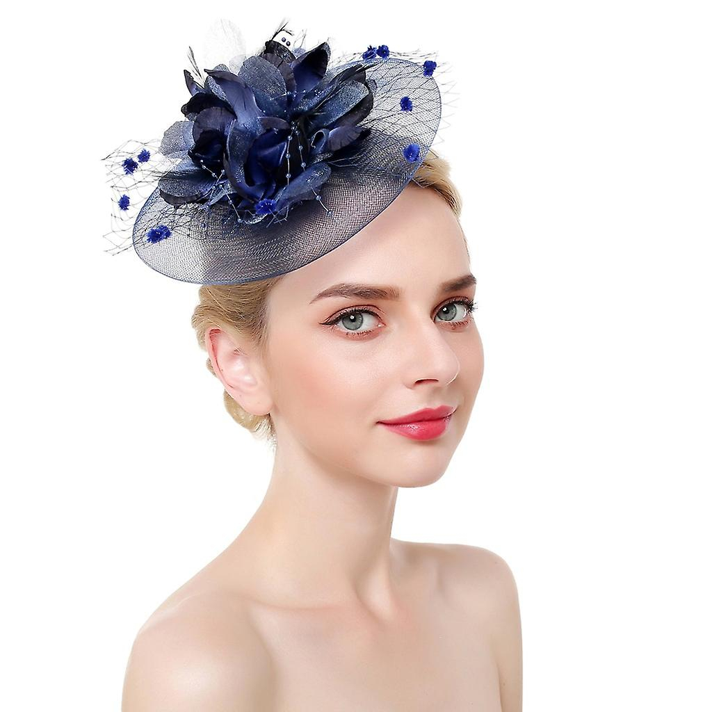 Foto 2 pulgar | Gorro Con Diadema Para Fiesta De Té Y Cóctel Para Mujer | Huoguo Fashion - Venta Internacional.