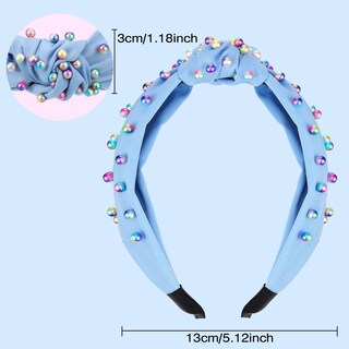 Foto 1 | Diademas Huoguo Pearl Knoted Para Mujeres Y Niñas (2 Piezas) - Venta Internacional.