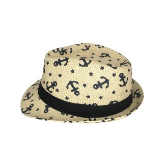 Foto 2 | Sombrero Infantil de Hebras Patrón de Anclas color Beige