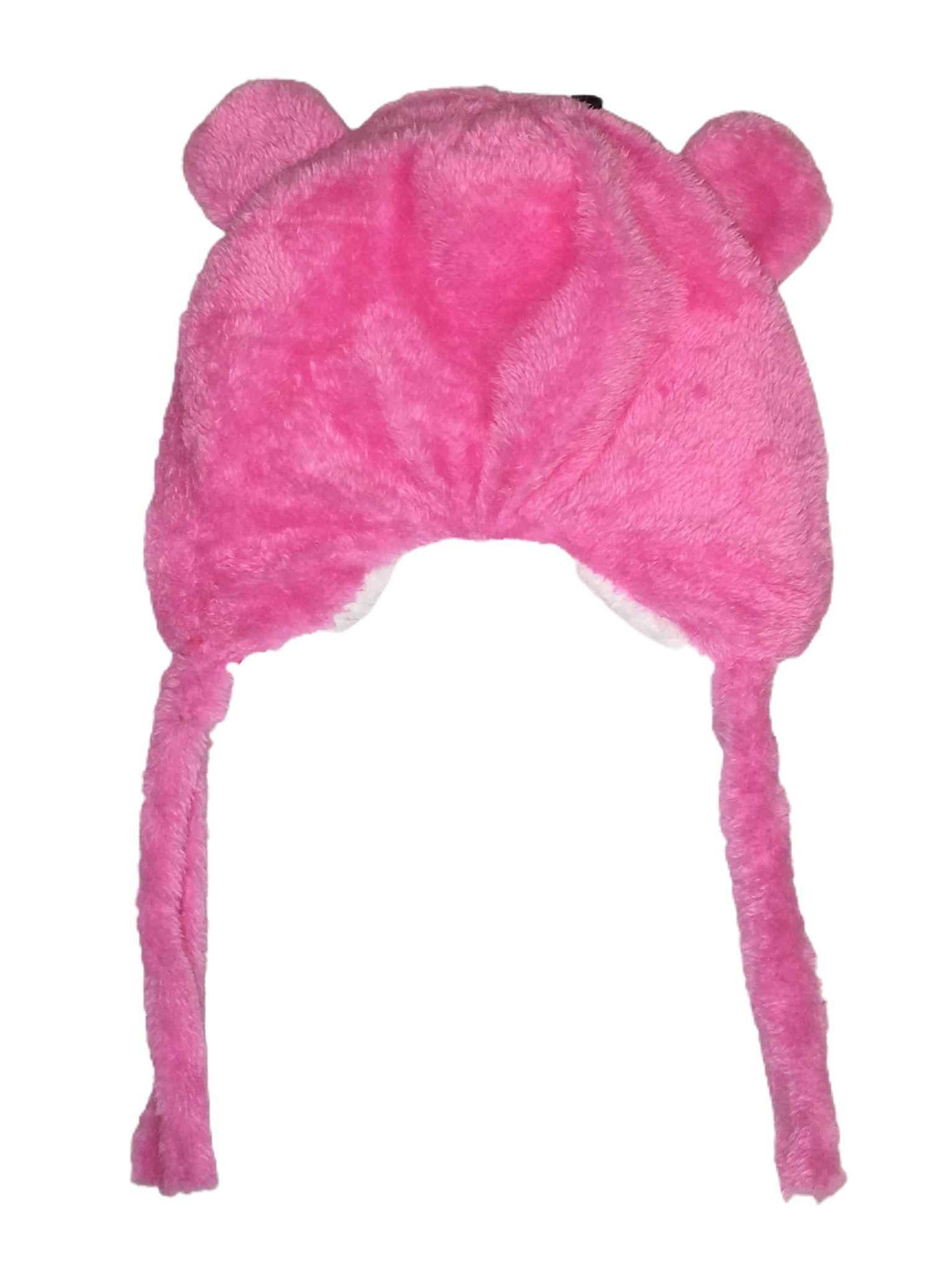 Foto 3 pulgar | Gorro Bonete De Oso Para Bebé Fucsia