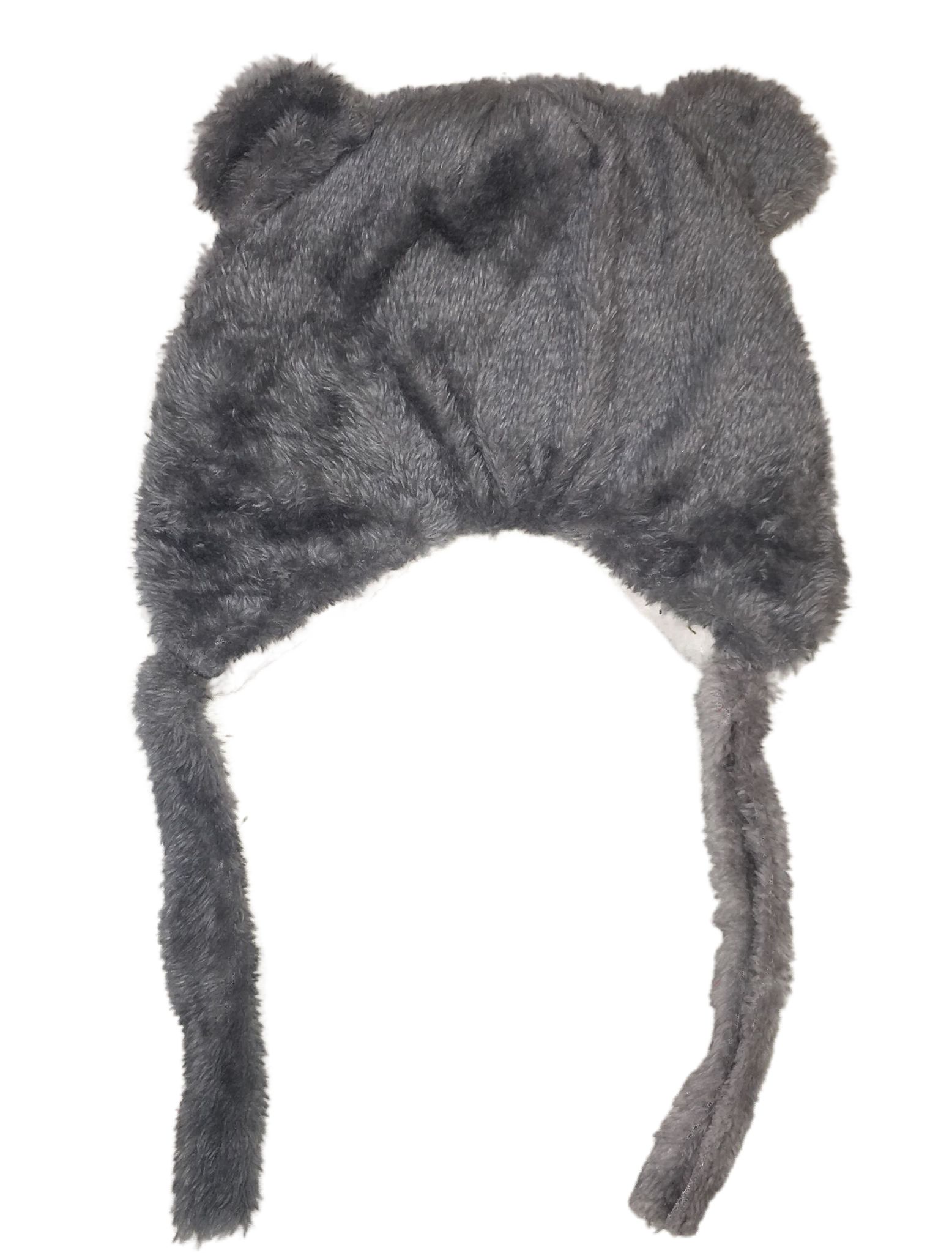 Foto 3 pulgar | Gorro Bonete De Oso Para Bebé Gris