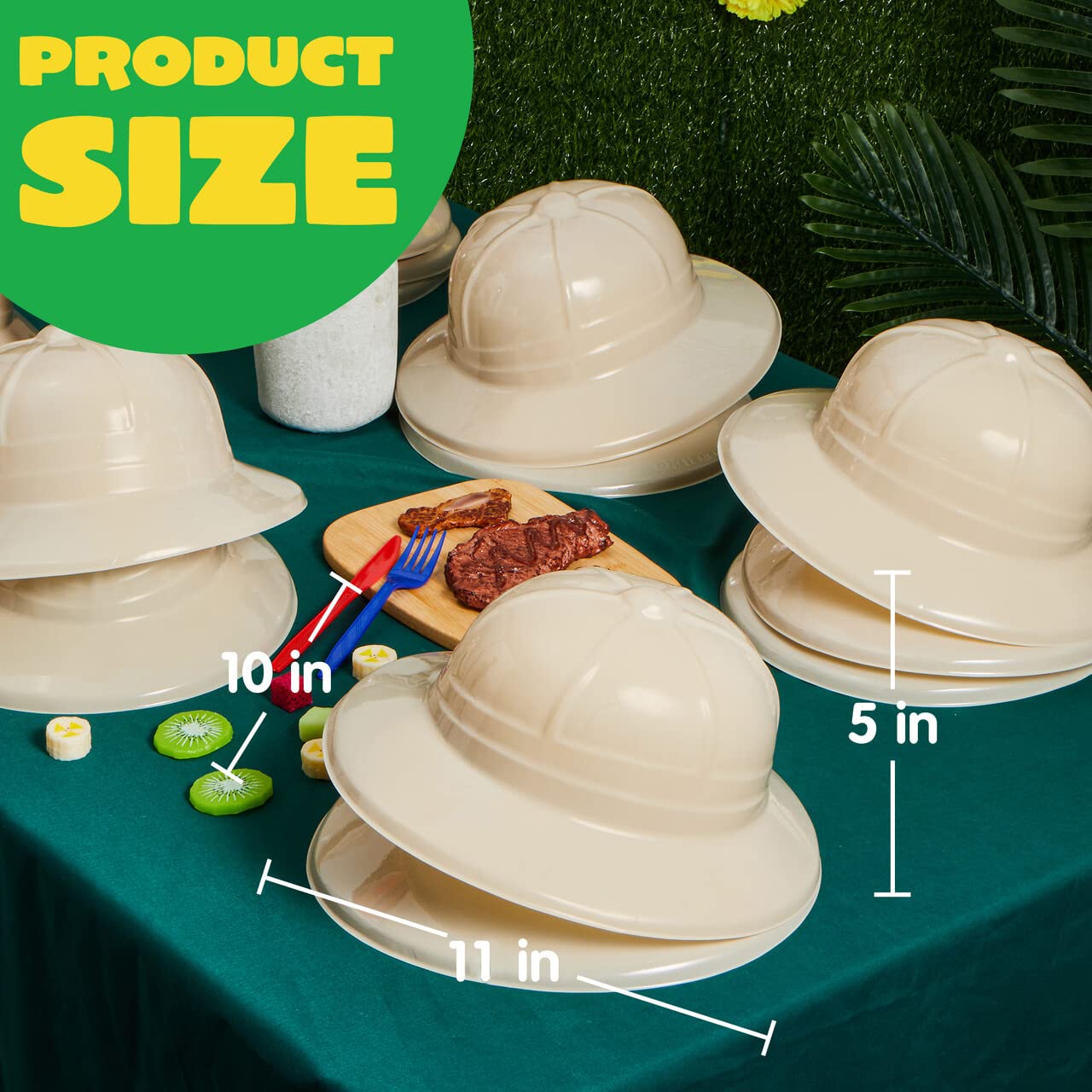 Foto 6 | Gorro De Fiesta Joyin Safari Explorer Con Temática De Jungla Para Niños (24 Unidades) - Venta Internacional.