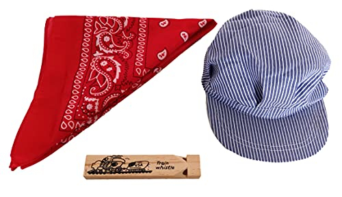 Foto 1 | Venta Internacional-disfraz De Conductor De Tren Para Niños: Sombrero, Silbato Y