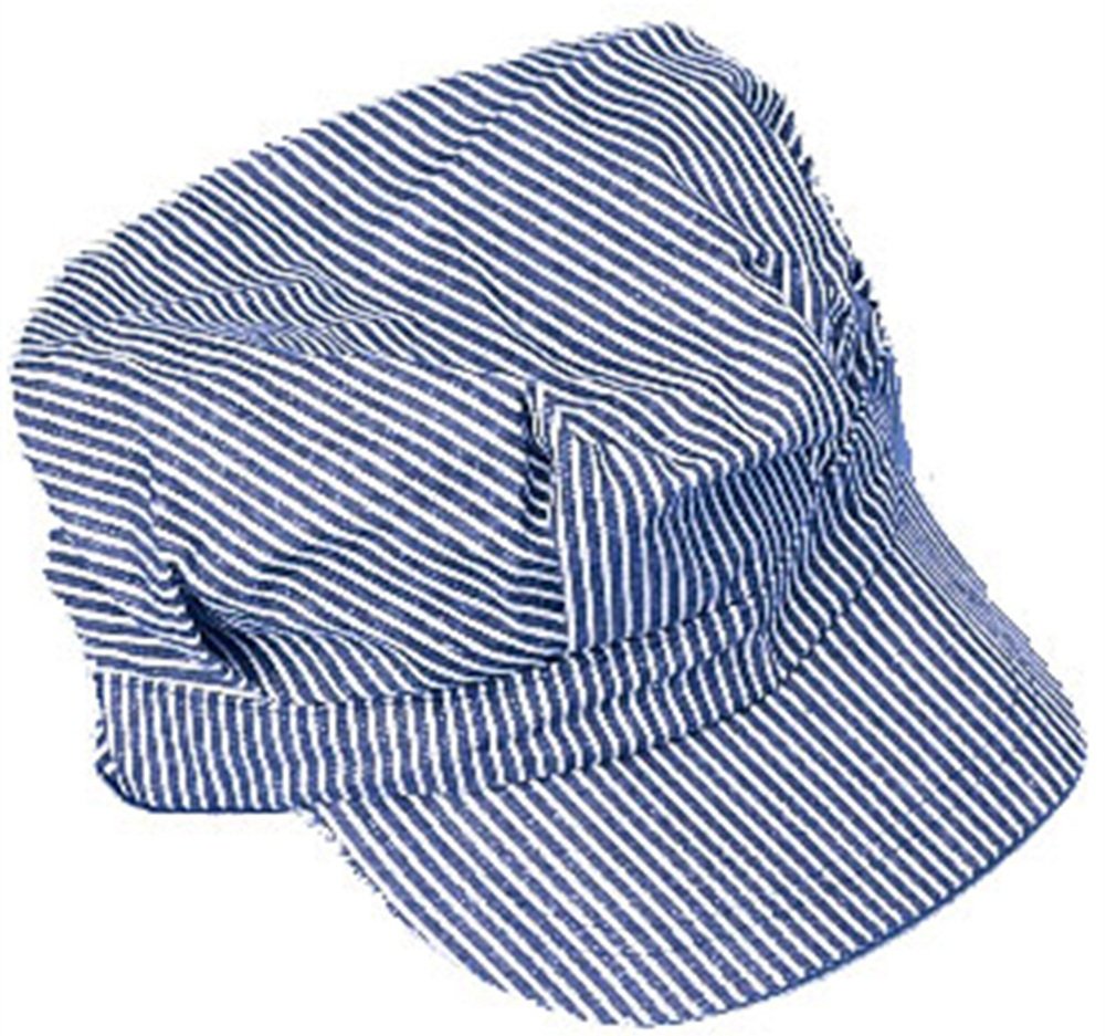 Foto 2 pulgar | Sombrero De Ingeniero Estadounidense Toy Con Rayas Azules Y Blancas Para Niños - Venta Internacional.