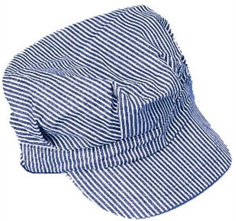 Foto 1 | Sombrero De Ingeniero Estadounidense Toy Con Rayas Azules Y Blancas Para Niños - Venta Internacional.
