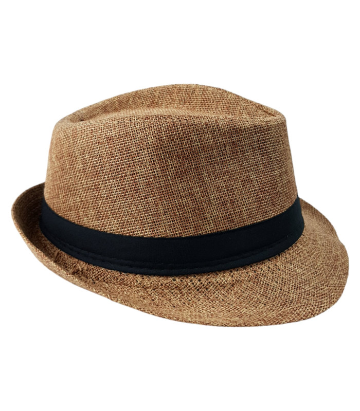 Sombrero para Niños Fedora Ala Corta Transpirable Arena