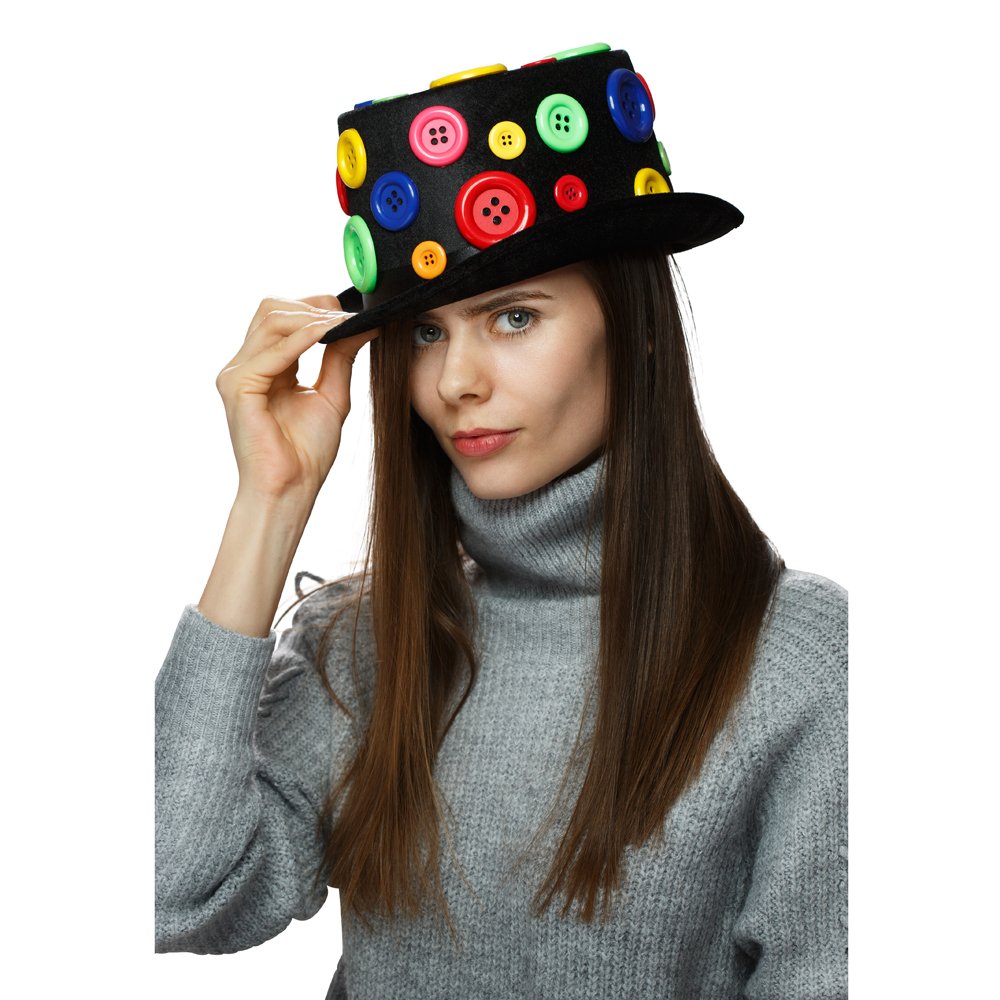 Foto 3 pulgar | Gorro De Fiesta Dress Up America Fancy Multicolor Para Adultos - Venta Internacional.