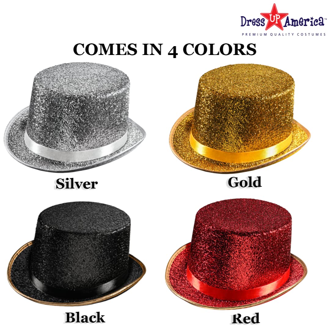 Foto 4 pulgar | Top Hat Dress Up America Shiny Tuxedo Para Adulto (rojo) - Venta Internacional.