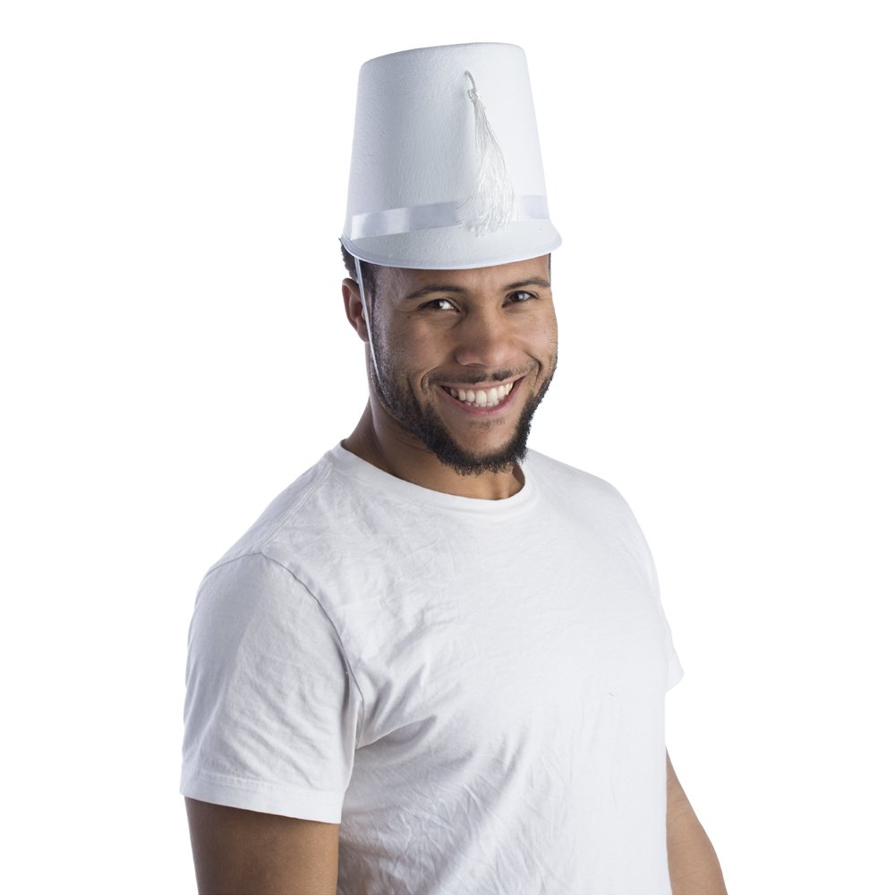 Foto 1 | Sombrero De Banda De Música Dress Up America White Para Adultos - Venta Internacional.