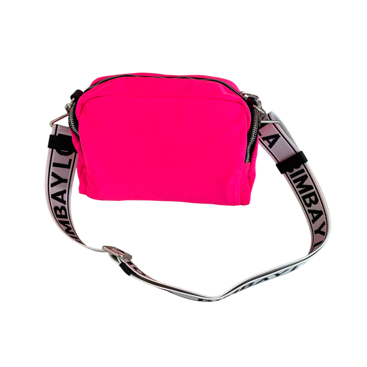 Foto 3 pulgar | Bolso Crososbody Bimba y Lola M Nylon color Rose Chicle