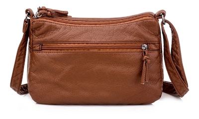 Foto 2 | Bolso Bandolera Para Dama Gran Capacidad Marron
