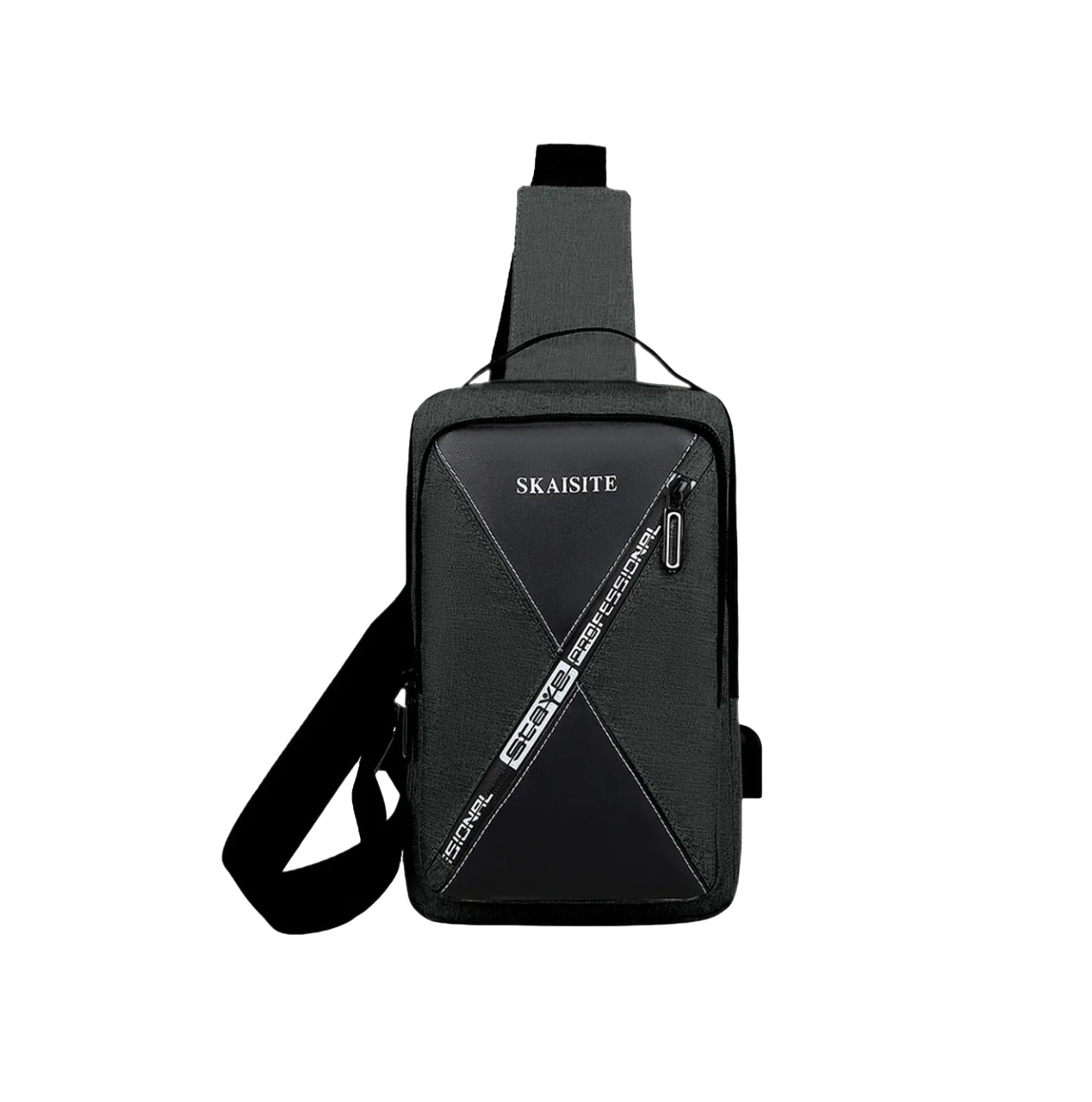 Bandolera Cruzada Skaisite color Negro para Caballero