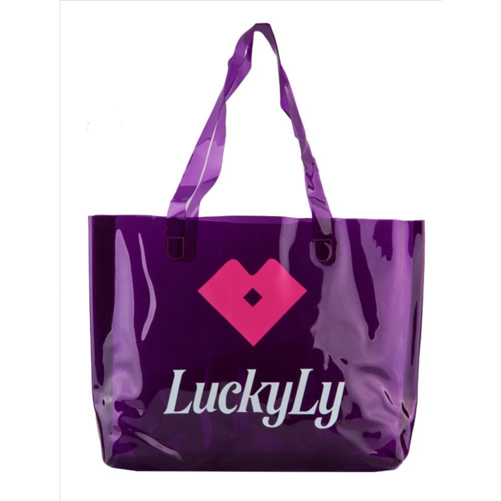 Bolsa Luckyly Elle Púrpura Estilo Tote para Mujer $250