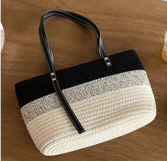 Foto 3 | Bolsa Wünd Playa Negro con Blanco