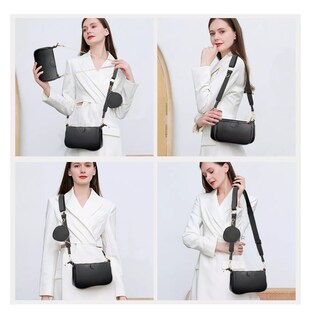 Foto 5 | Bolsa 3 en 1 Belug Negra para Mujer