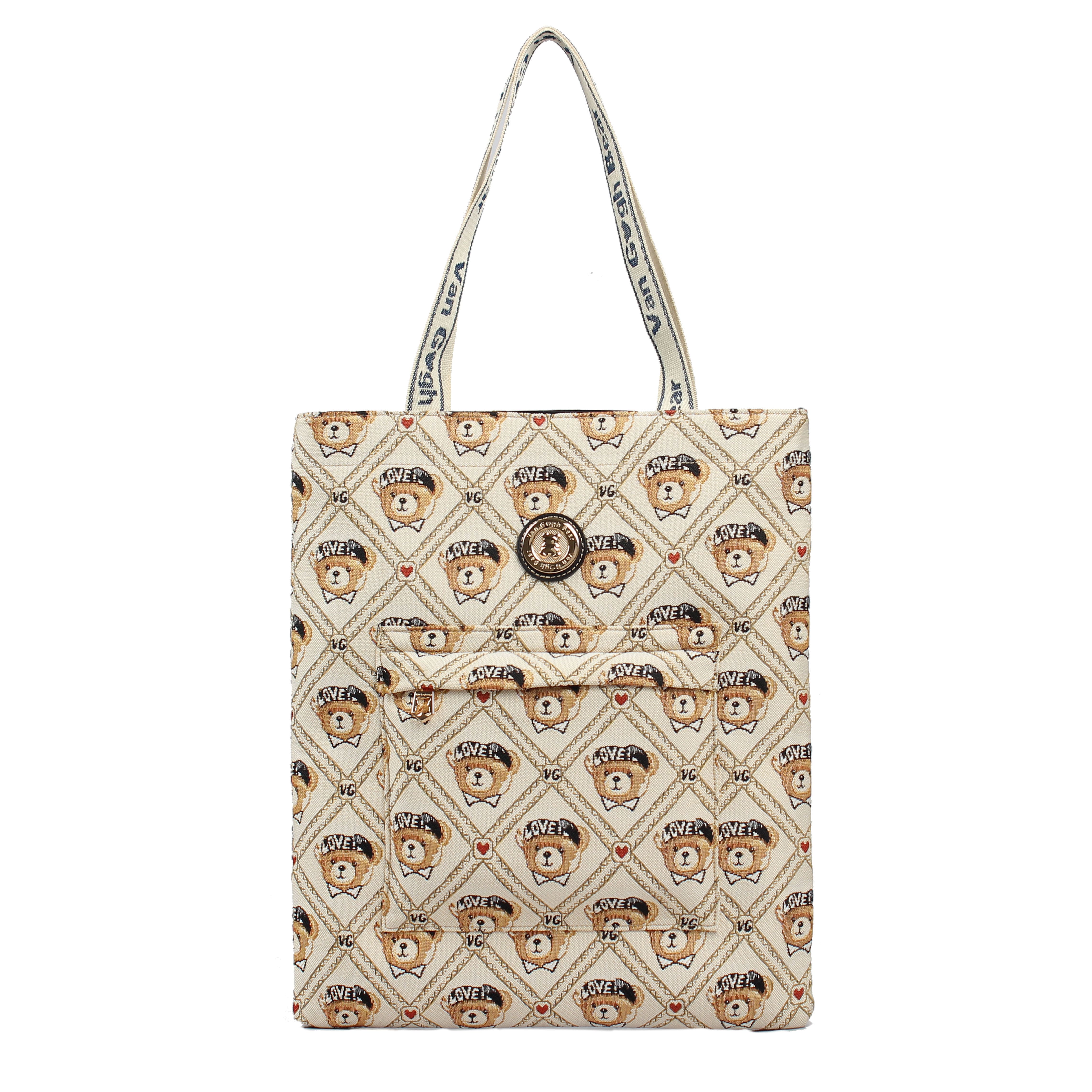 Bolsa Van Gogh Bear Beige