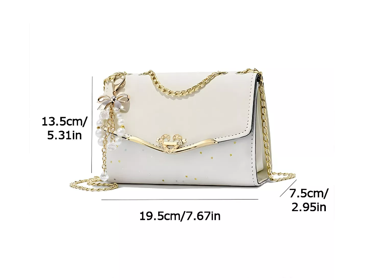 Foto 3 pulgar | Bolso De Mano Para Mujer Crossbody Exquisit Cuadrado Pequeño Wünd