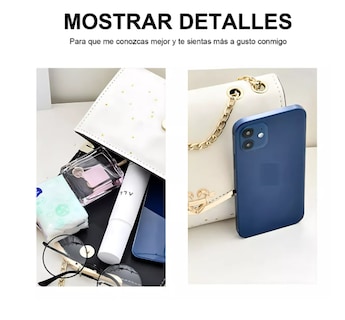 Foto 3 | Bolso De Mano Para Mujer Crossbody Exquisit Cuadrado Pequeño Wünd