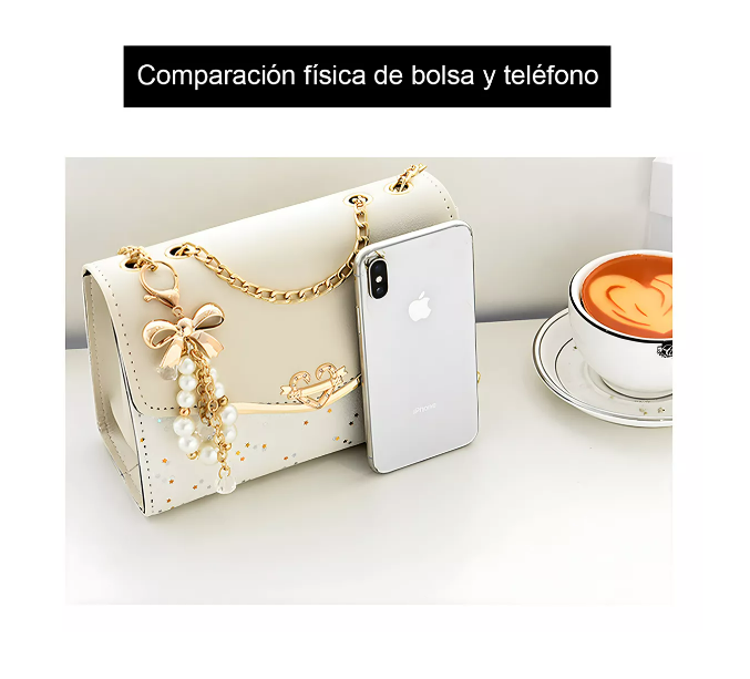 Foto 5 pulgar | Bolso De Mano Para Mujer Crossbody Exquisit Cuadrado Pequeño Wünd