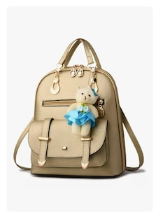 Foto 2 | Mochila Escolar Ninzi Qiqi-fxw033 Fxw033 Color Dorado Wünd