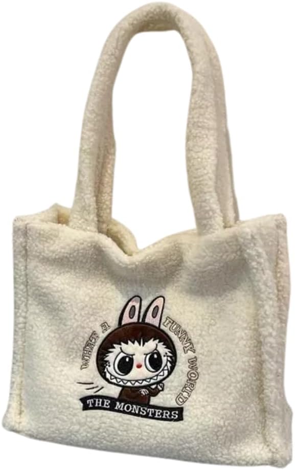 Foto 2 pulgar | Bolsa de Hombro de Peluche con Dibujos Animados - Venta Internacional