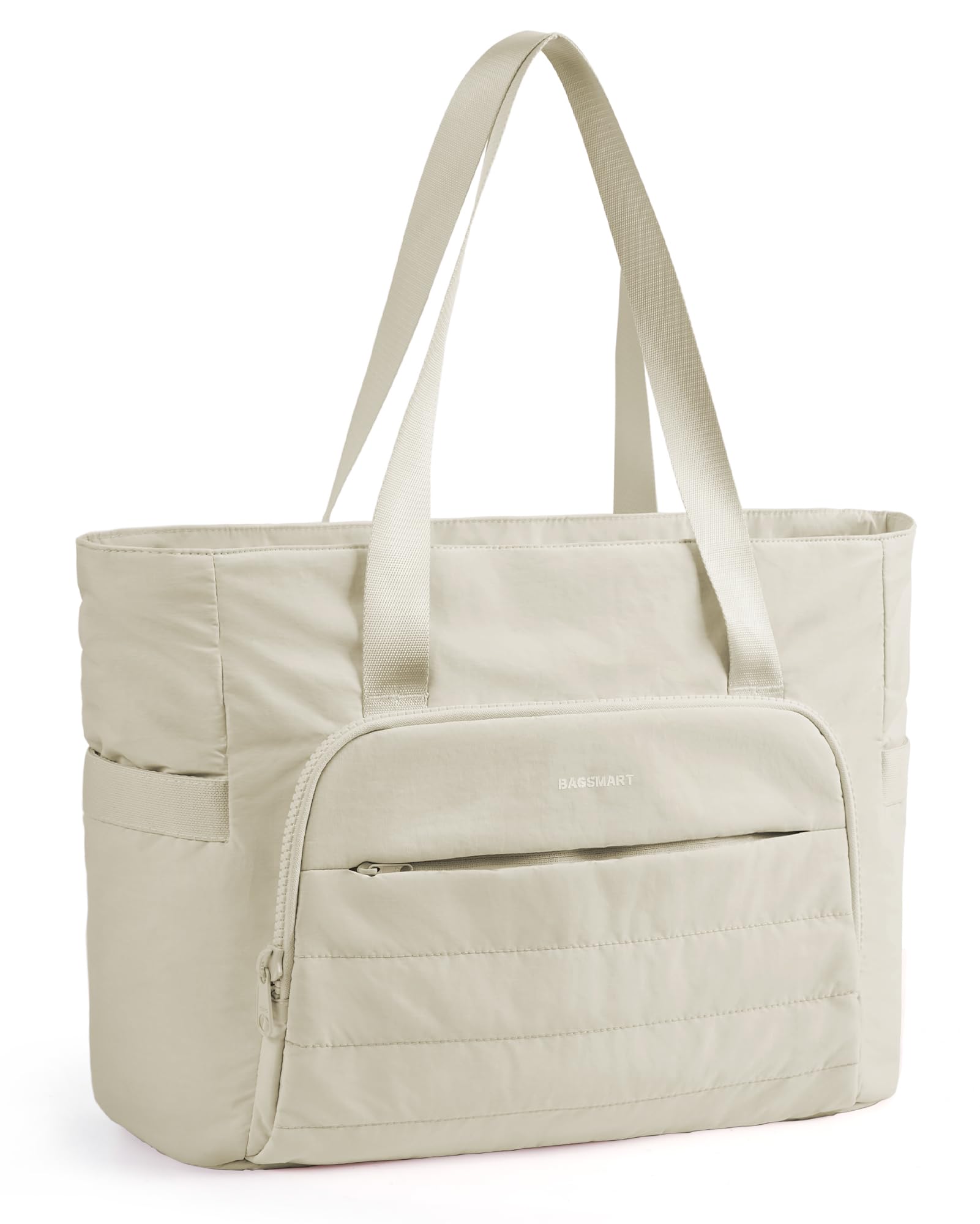Foto 2 pulgar | Bolso Bagsmart para Mujer Ligero con Compartimentos Beige - Venta Internacional