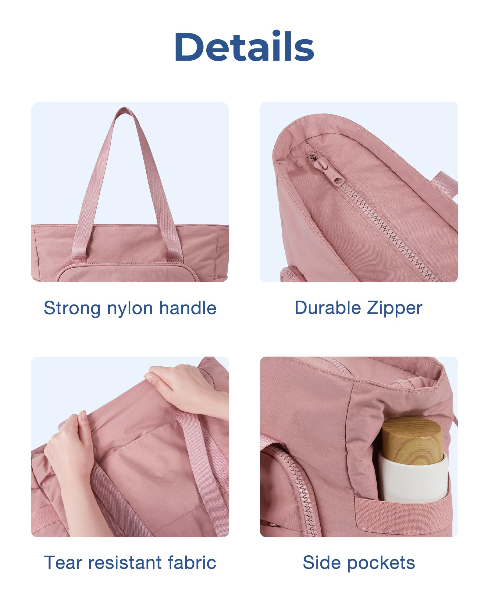 Foto 6 pulgar | Bolso Bagsmart para Mujer Ligero con Compartimentos - Venta Internacional