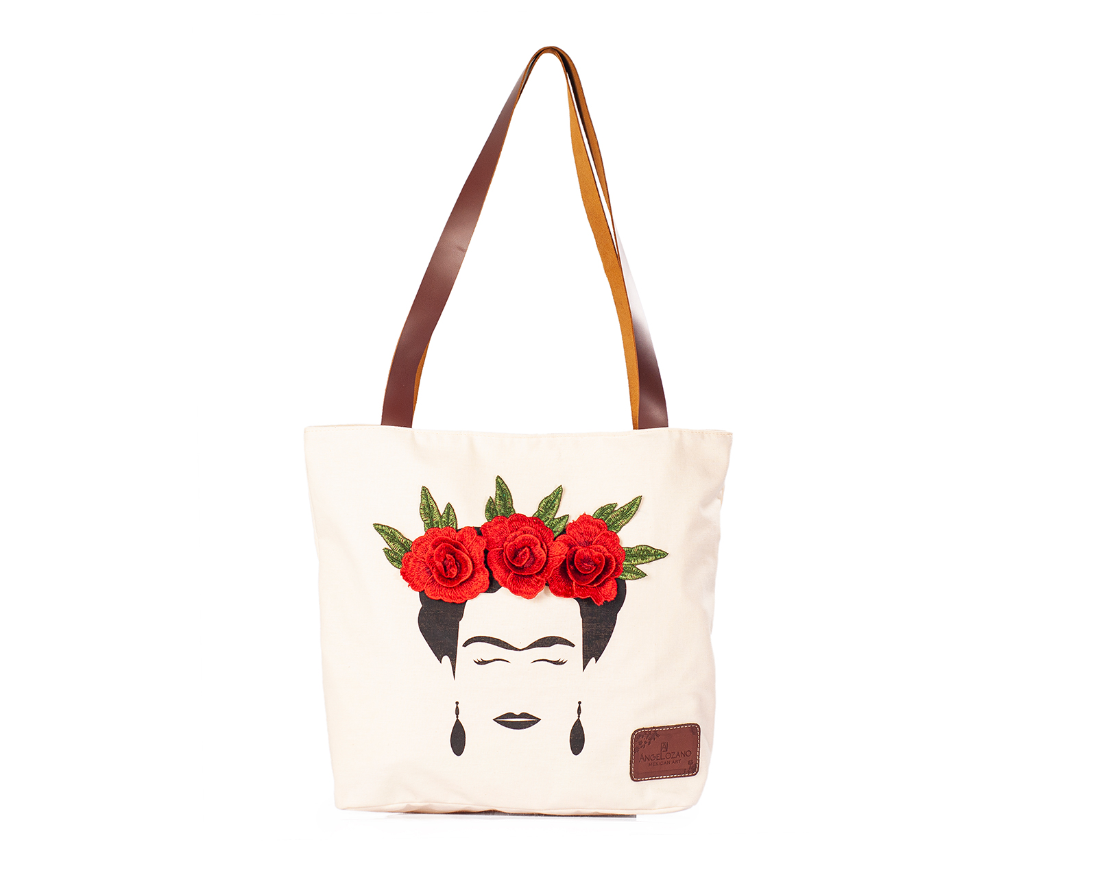Foto 2 pulgar | Bolso A Ángelozano Tipo Shopper De Manta Modelo Frida