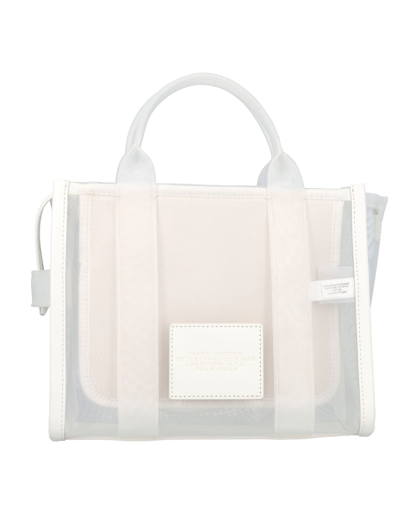 Foto 3 | Bolsa Original The Large Tesh Grande Blanca Marc Jacobsote Bag M