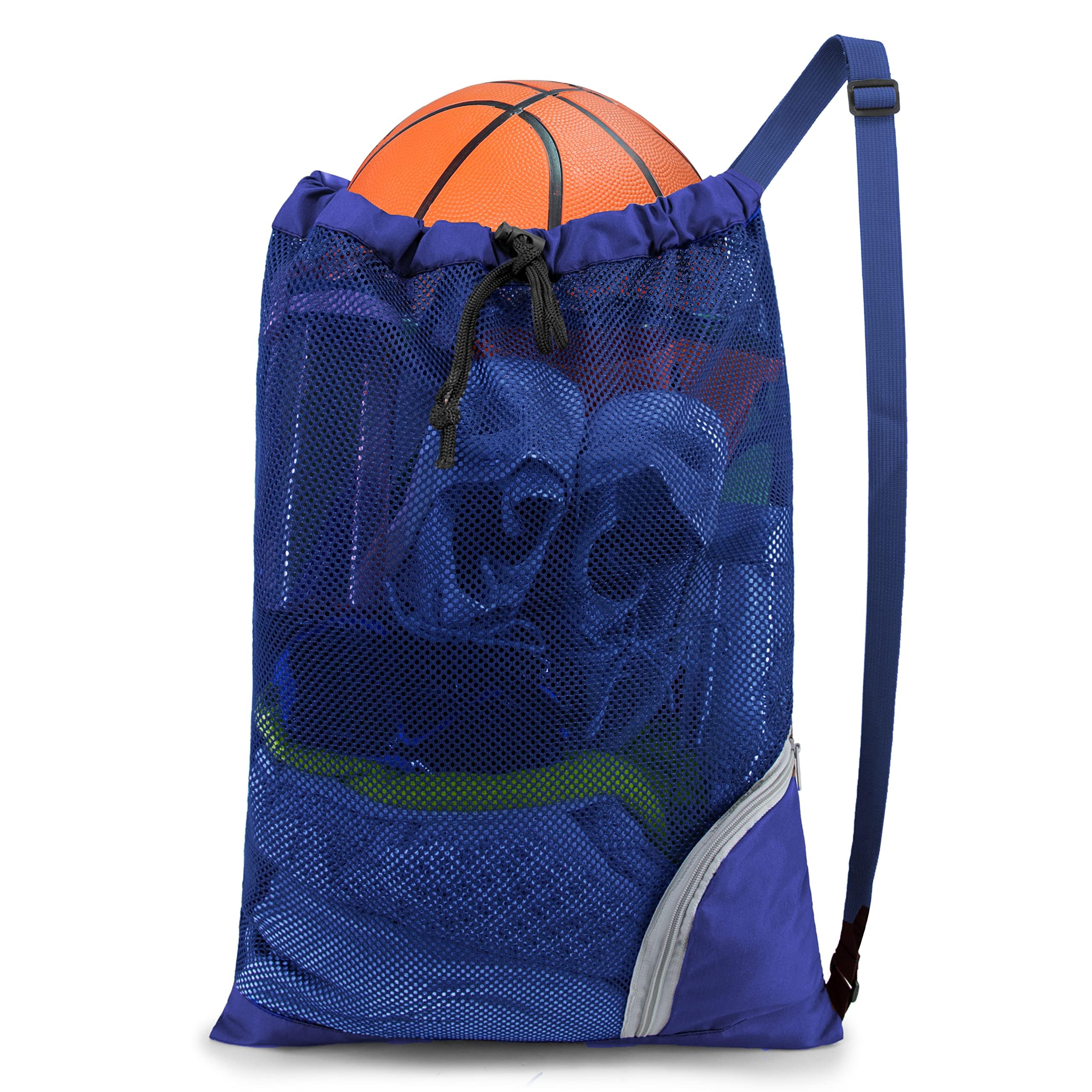 Foto 2 pulgar | Bolsa De Natación Beegreen Con Cordón De Malla, Grande, Azul, Lavable - Venta Internacional.