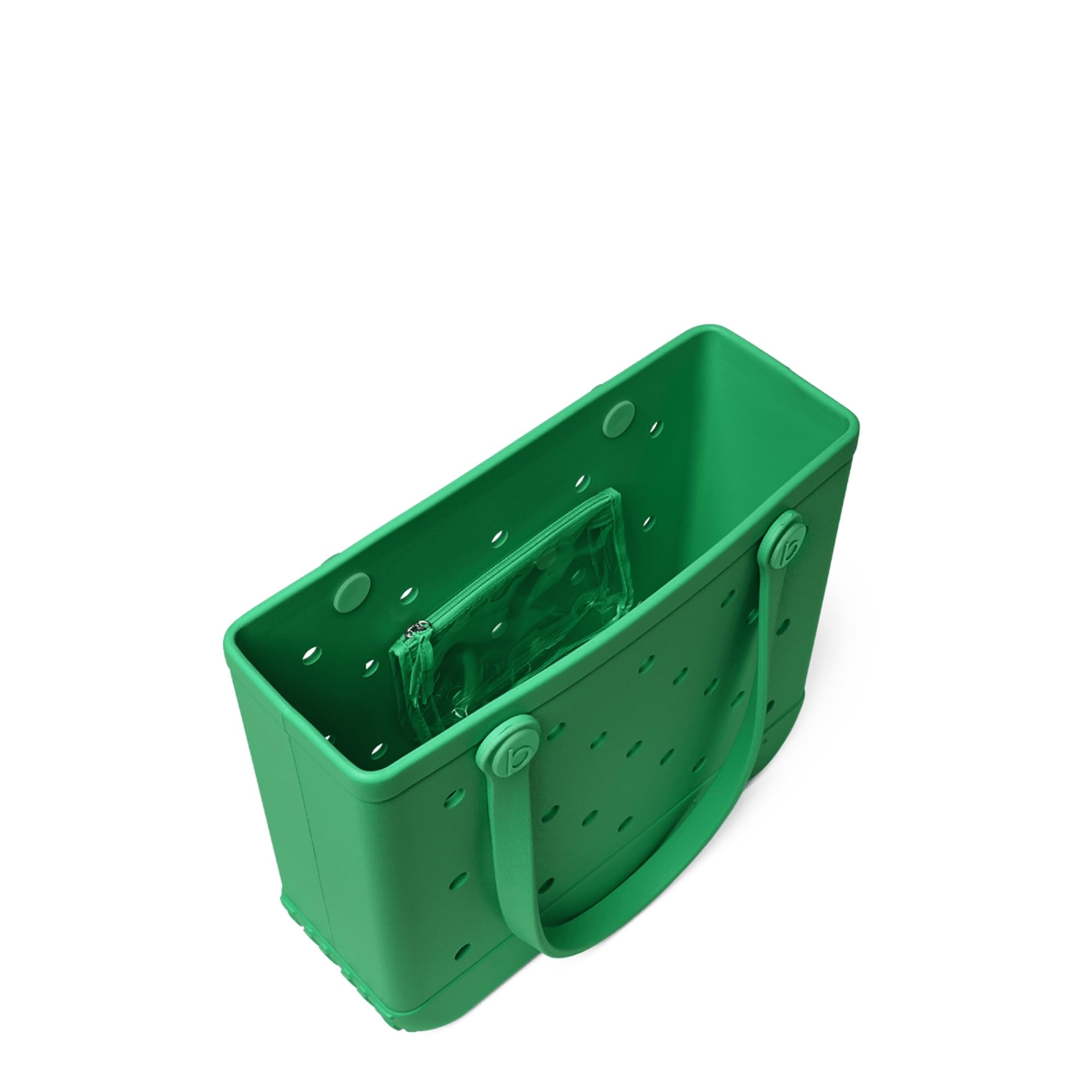 Foto 4 pulgar | Bolsa De Mano Bogg Bag  Eva  Color Verde Medio  Multiusos - Venta Internacional.