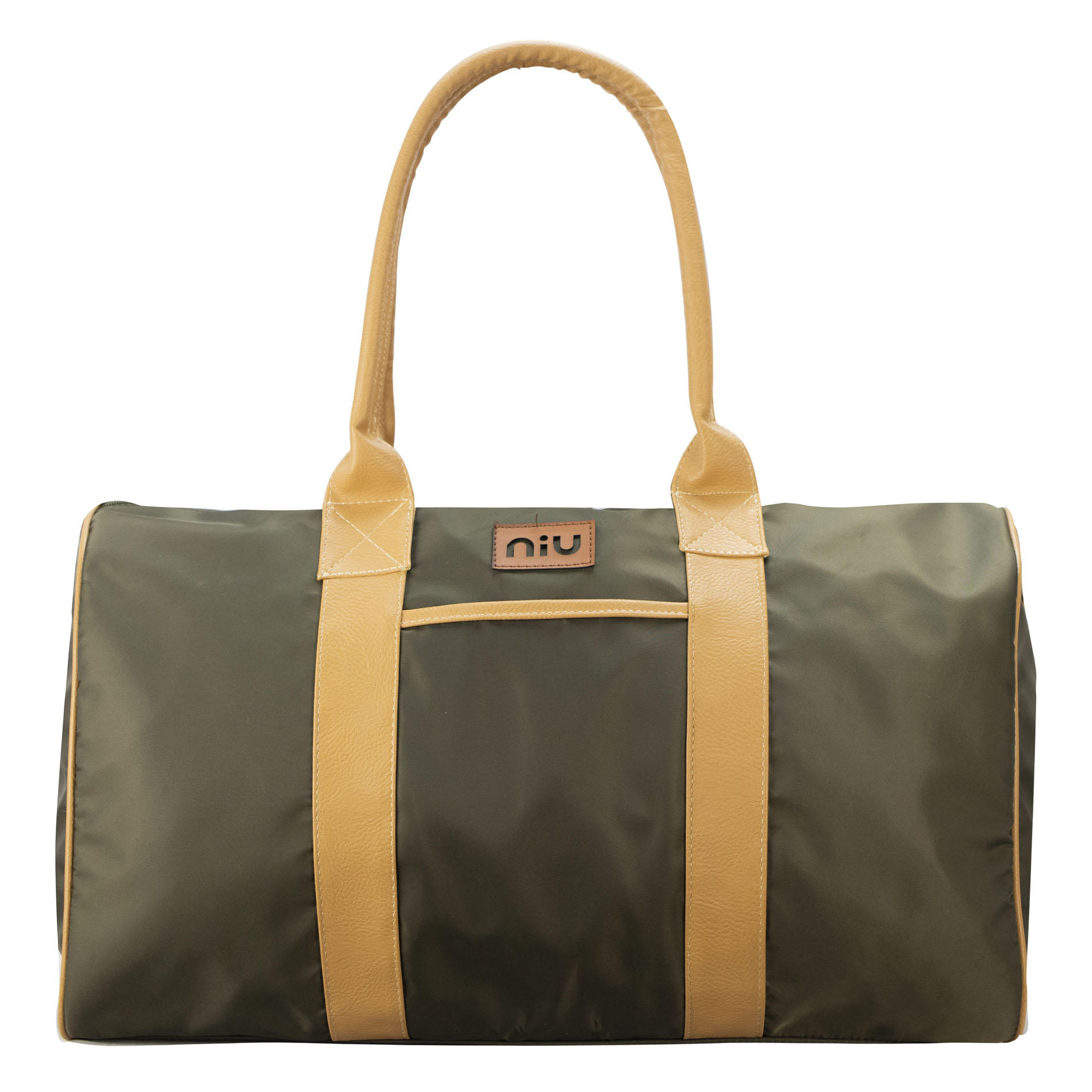 Maleta Unisex Musgo Bimba Avellana Textil/sintetico Cancún Nueva Imagen