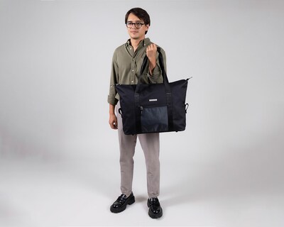 Foto 8 | Valija Mediana Chenson Pro Para Hombre Heri Gris