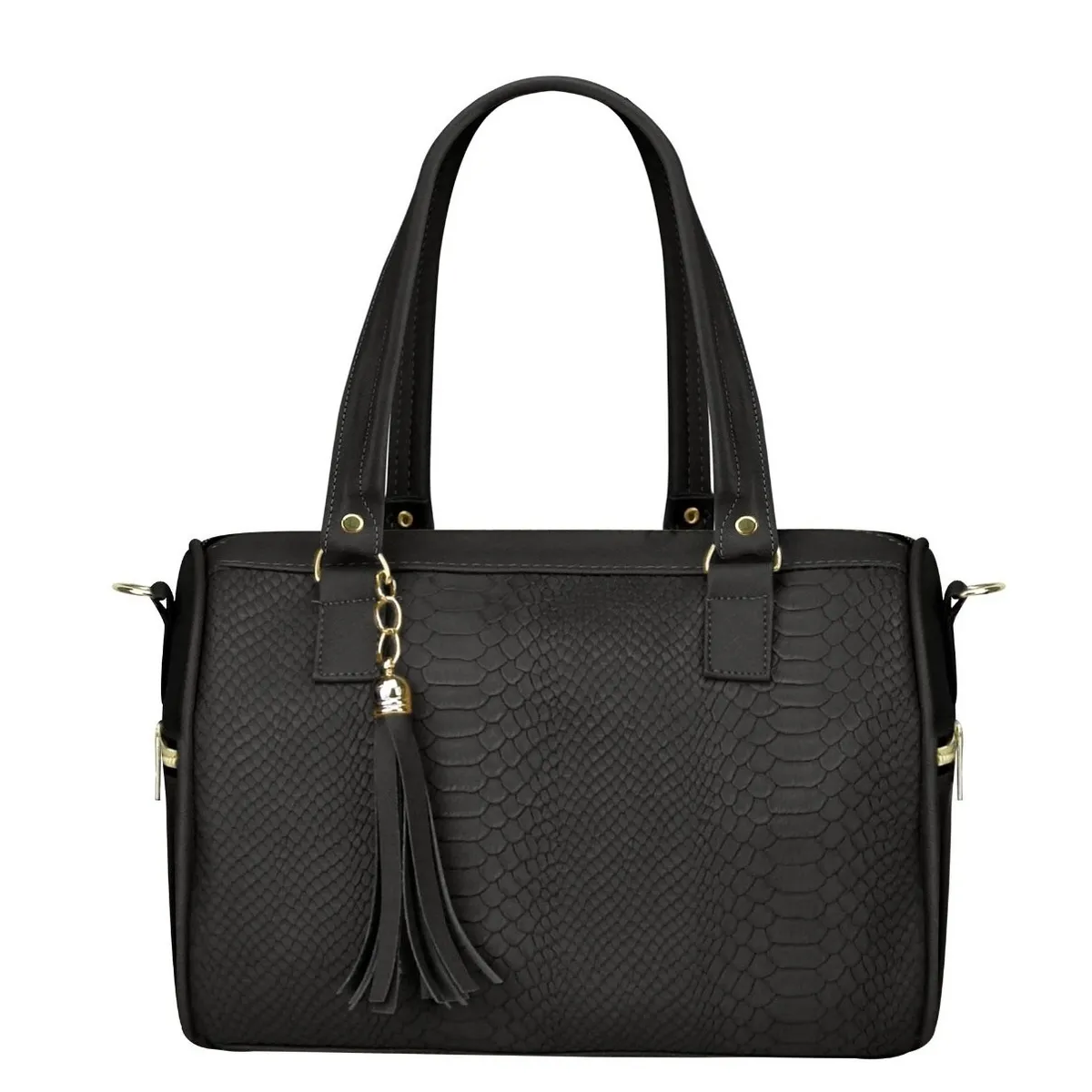Foto 2 | Bolsa de Mano para Dama Malubero color Negro