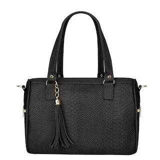 Foto 2 | Bolsa de Mano para Dama Malubero color Negro