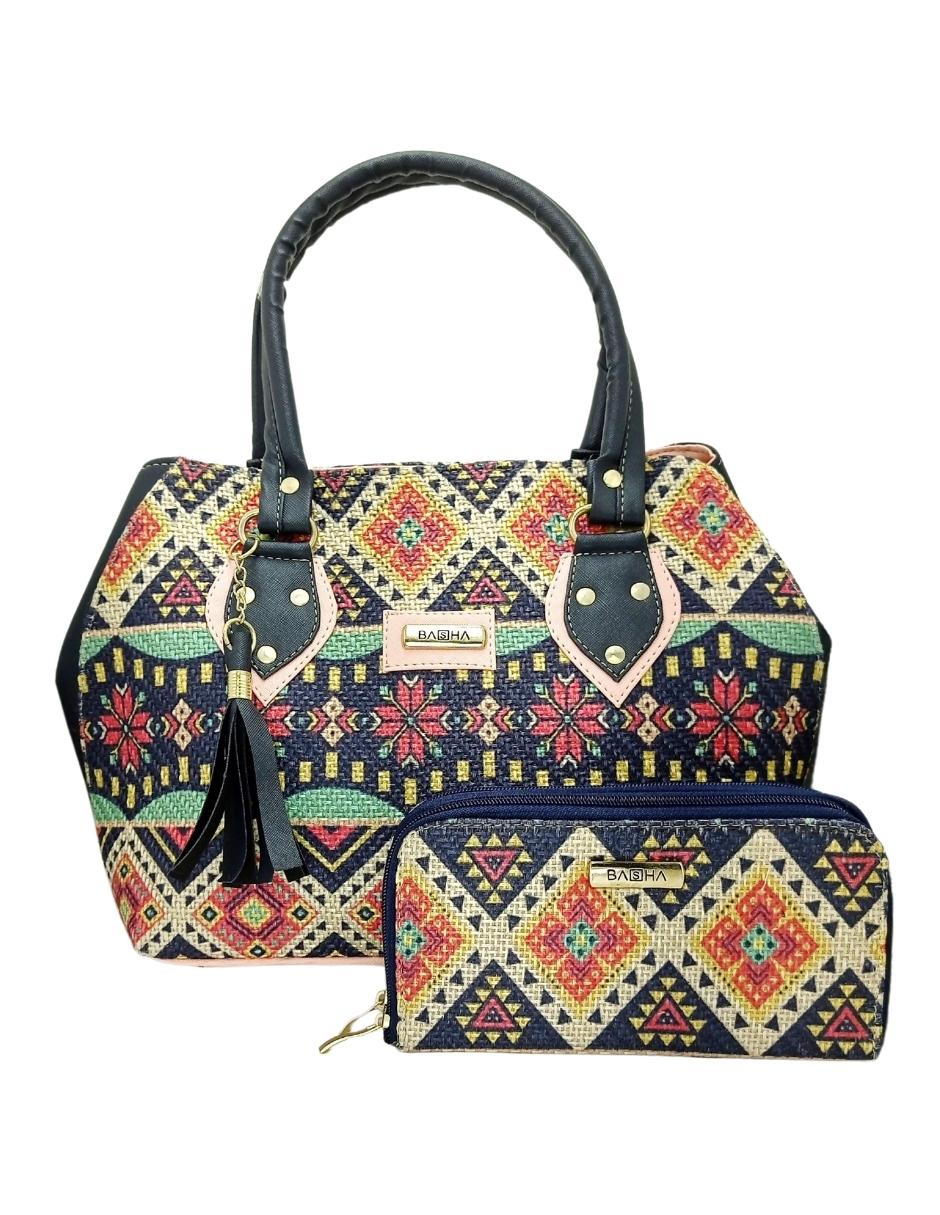 Foto 1 | Bolsa de Hombro Basha Bju-mar-piñ 2 Piezas
