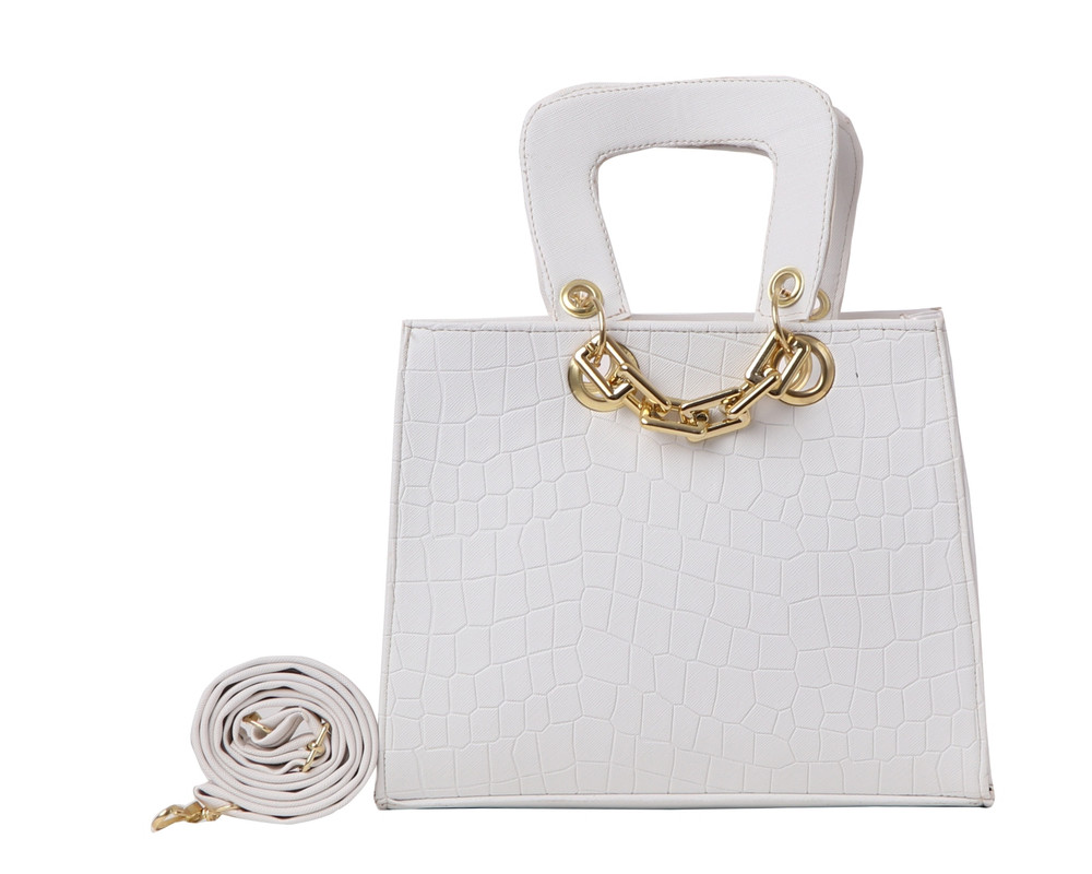 Bolsa Satchel de Moda Fana F-2951 Xiahomi Blanco