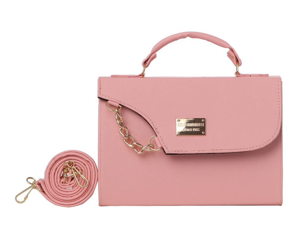 Bolsa Satchel Especial Fana Clio color Rosa F-2964