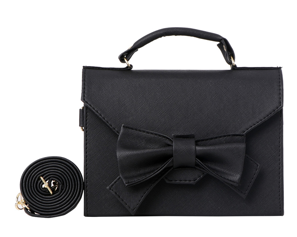 Bolsa Satchel Fana F-3016 Rosi Mini Negro