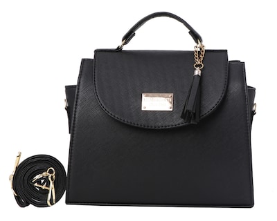 Foto 1 | Bolsa Satchel Fana F-2986 Dalia Negro