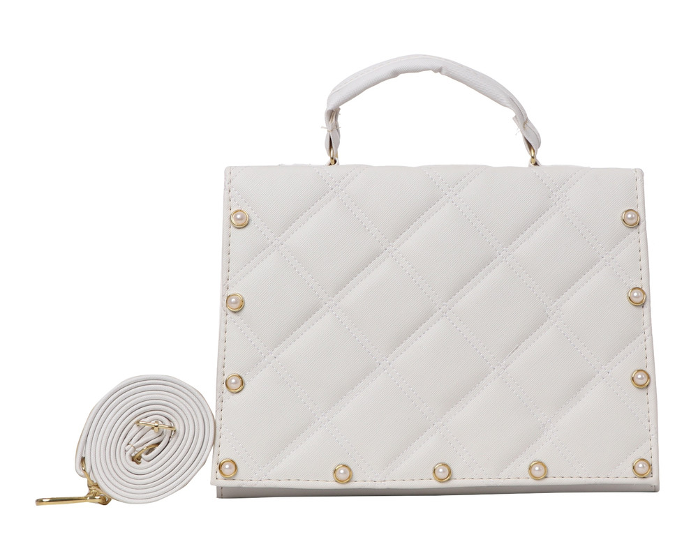 Bolsa Satchel Fana 2974 color Blanco