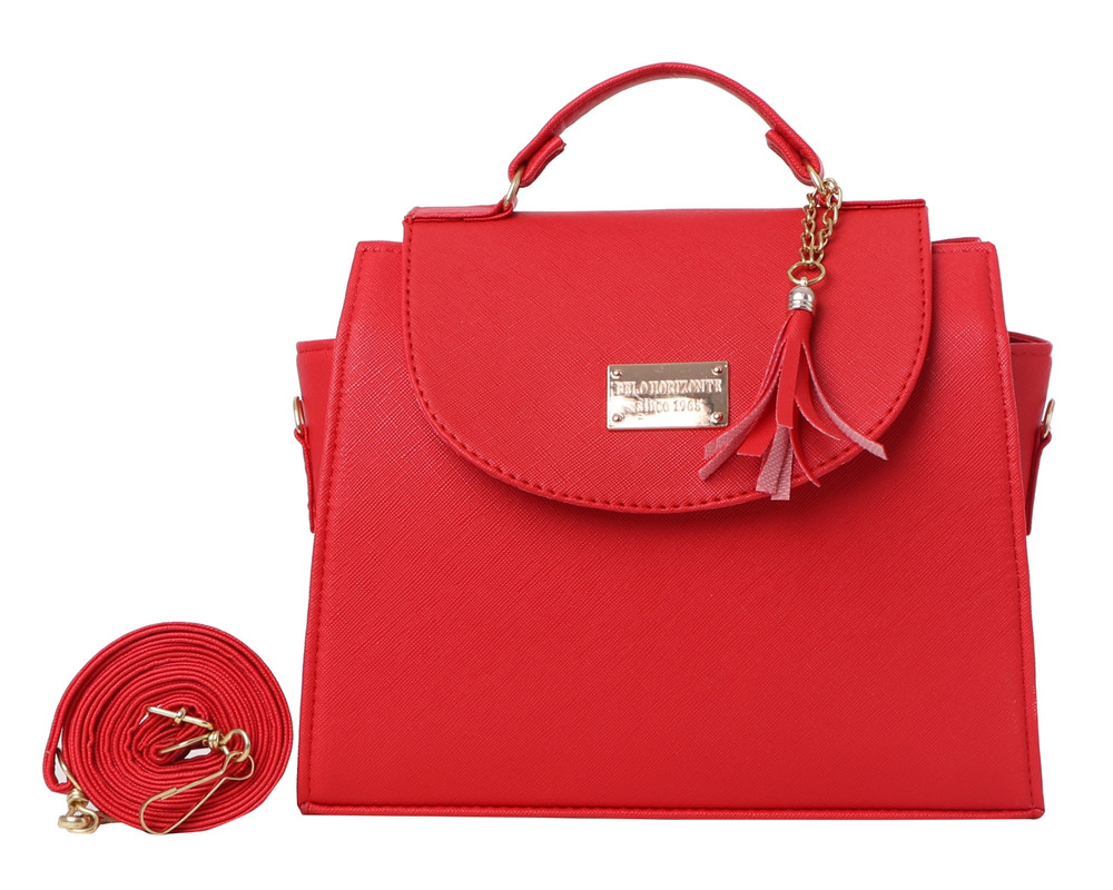 Bolsa Satchel Fana 2995 color Rojo
