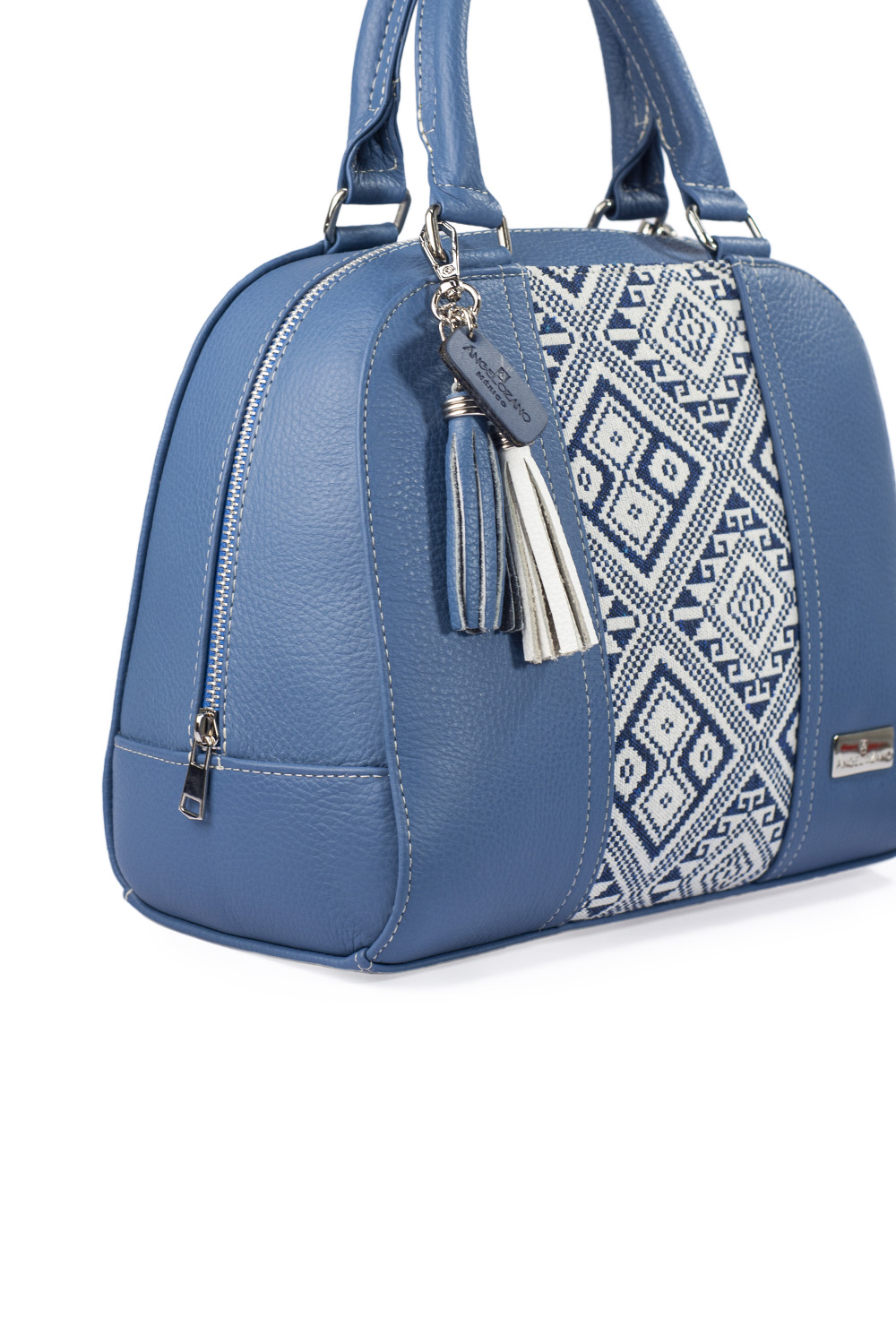 Foto 6 | Bolsa A Ángelozano color Azul para Mujer