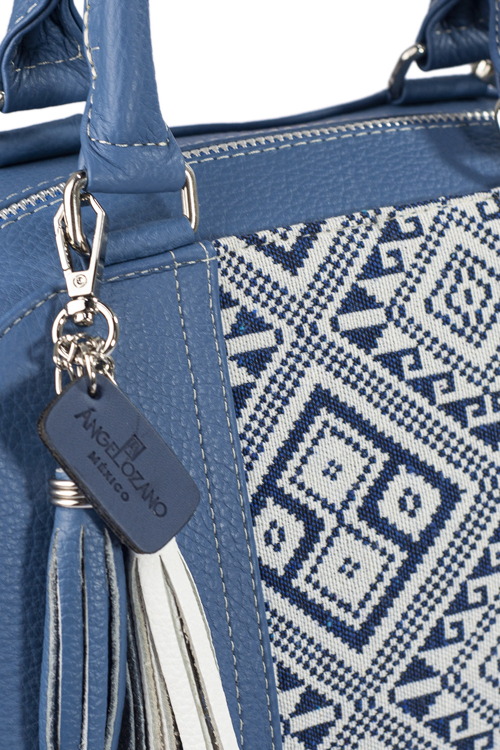 Foto 7 | Bolsa A Ángelozano color Azul para Mujer