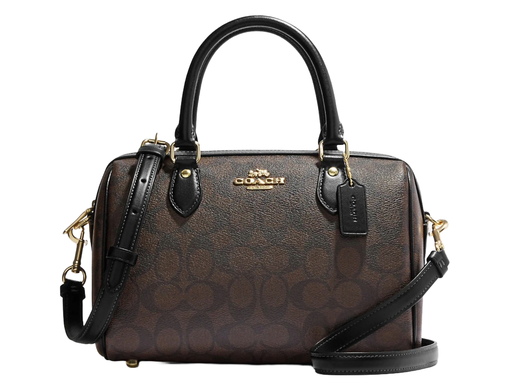 Bolsa Coach Rowan Satchel  Ch280 Imaa8 Café