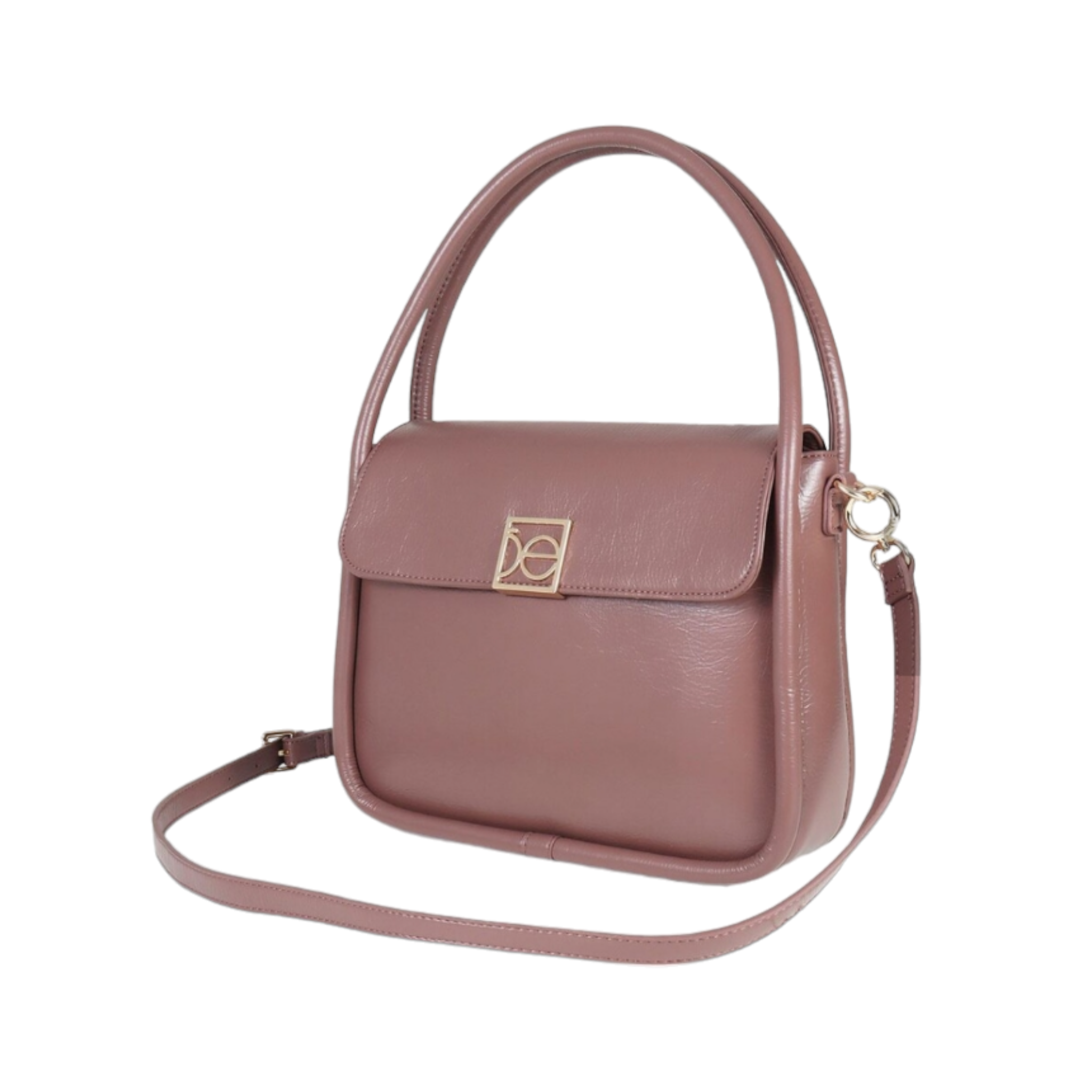 Bolso Satchel Cloe Marrón