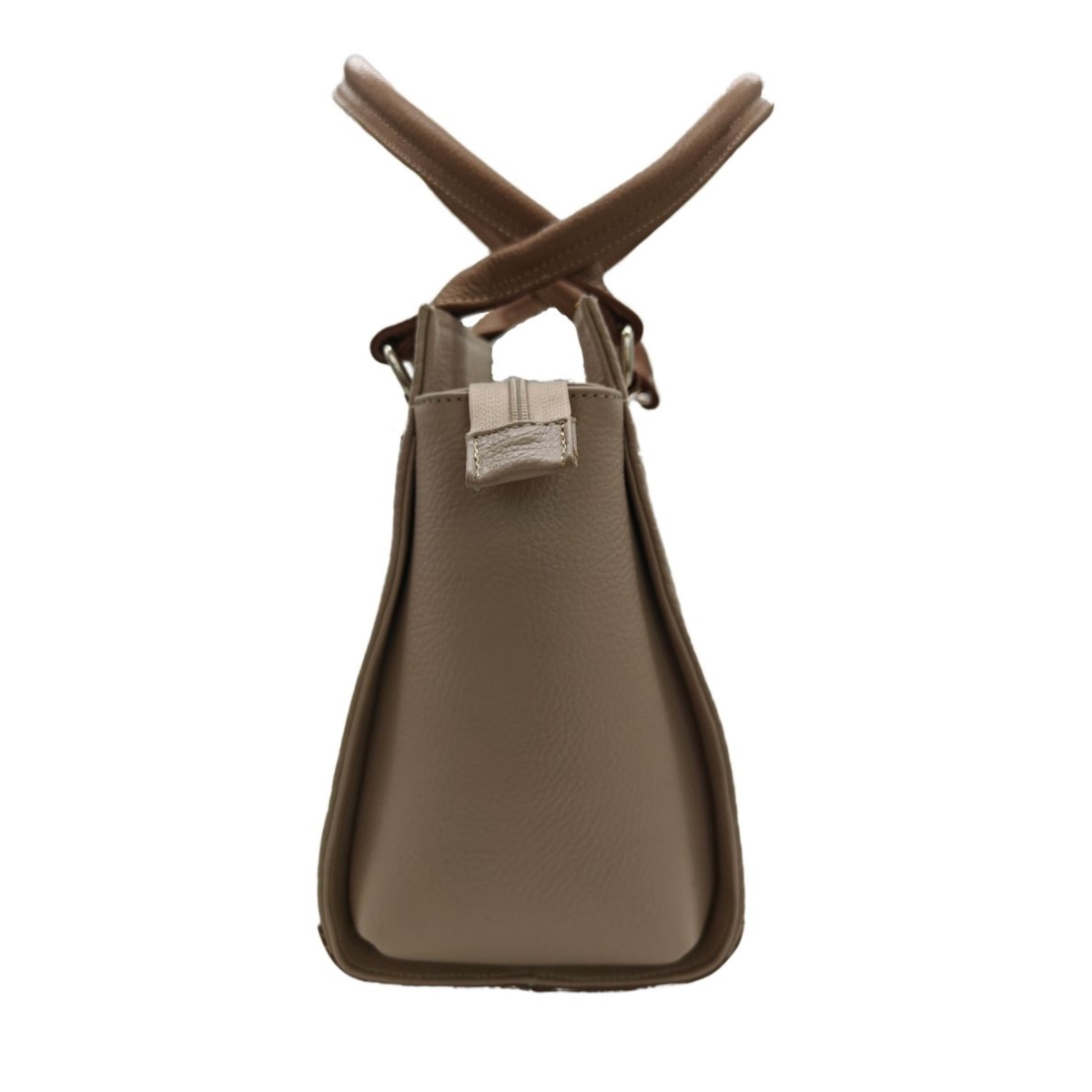 Foto 5 pulgar | Bolsa Fana Gabrielle en Piel Genuina Beige