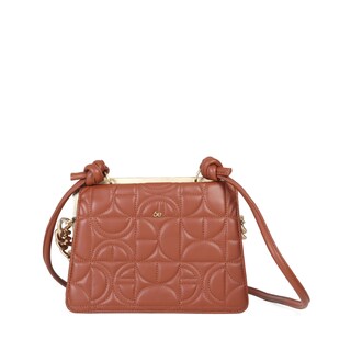 Foto 2 | Bolsa Satchel Acolchada Cadena Chunky