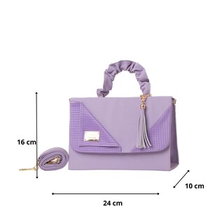 Foto 3 | Bolsa Fana Mirta Color Lila Original